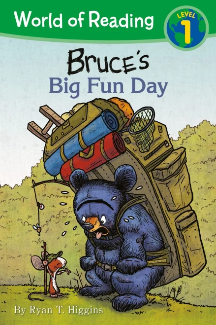 World Of Reading: Mother Bruce Bruce'S Big Fun Day: Level 1 - 9781368015776