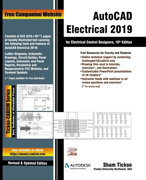 Autocad Electrical 2019 For Electrical Control Designers, 10Th Edition