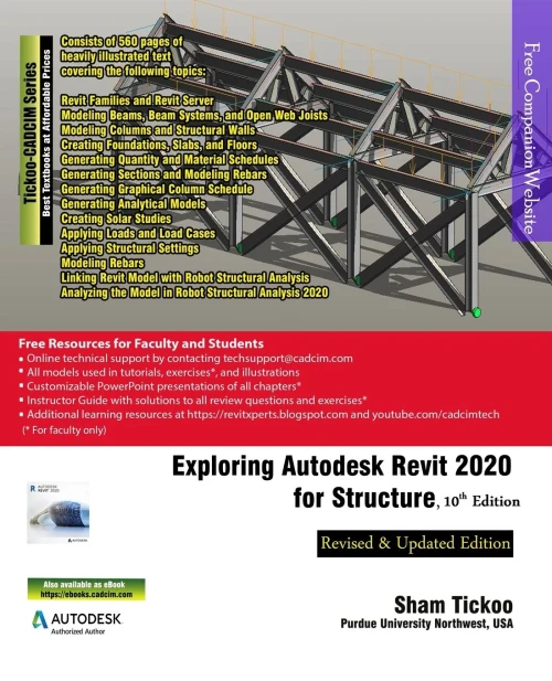 Exploring Autodesk Revit 2020 For Structure, 10Th Edition