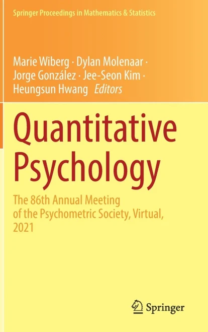 Quantitative Psychology: The 86Th Annual Meeting Of The Psychometric Society, Virtual, 2021 (Springer Proceedings In Mathematics & Statistics, 393)