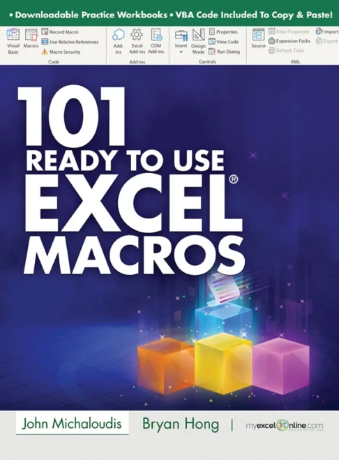 101 Ready To Use Microsoft Excel Macros (101 Excel)