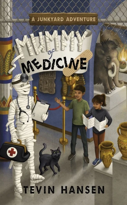 Mummy Of Medicine: Fun & Fast-Paced Chapter Book Series For Kids 8-11 (Junkyard Adventures)