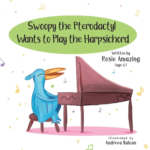 Swoopy The Pterodactyl Wants To Play The Harpsicord