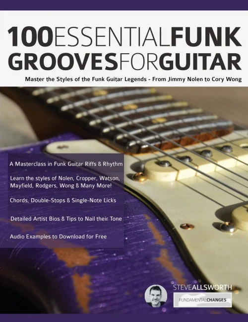 100 Essential Funk Grooves For Guitar: Master The Styles Of The Funk Guitar Legends  From Jimmy Nolen To Cory Wong (Learn To Play Funk Guitar)