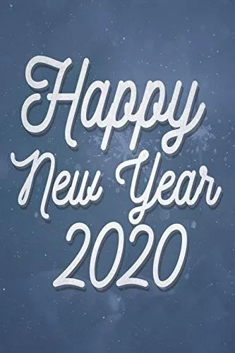 Notebook, 6 x 9, 100 pages: Happy New Year 2020 Notebook: (School Notebooks)