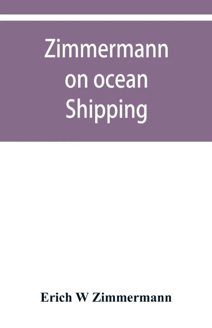 Zimmermann on ocean shipping