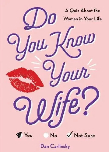 Do You Know Your Wife?: Spice Up Date Night with a Fun Quiz about the Woman in Your Life (Funny Gift for Husband, Wedding Gift)