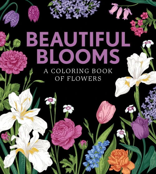 Beautiful Blooms: A Coloring Book Of Flowers (Volume 7) (Chartwell Coloring Books, 7)