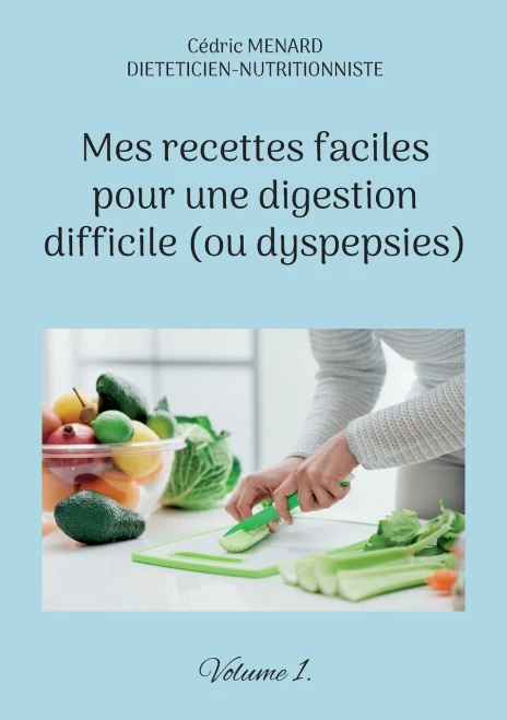 Mes Recettes Faciles Pour Une Digestion Difficile (Ou Dyspepsies).: Volume 1. (French Edition)