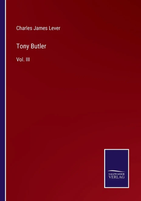 Tony Butler: Vol. Iii