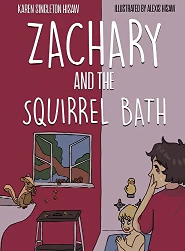 Zachary And The Squirrel Bath