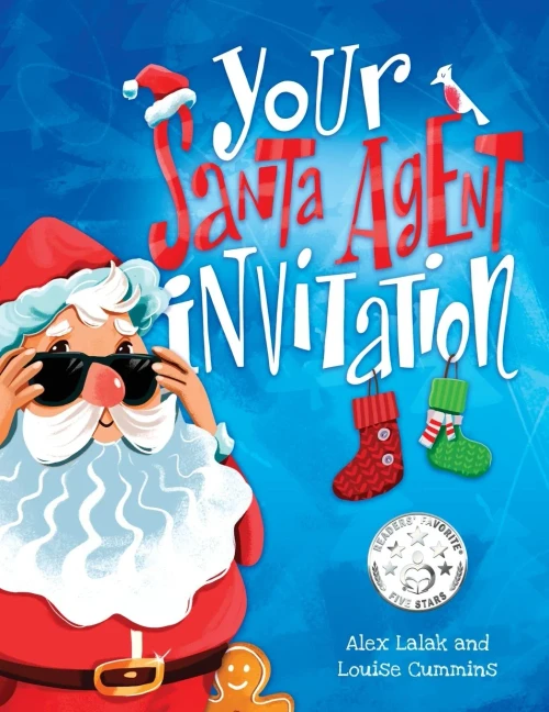 Your Santa Agent Invitation: This book helps grown-ups explain Santa in a way that keeps the magic of Christmas alive.