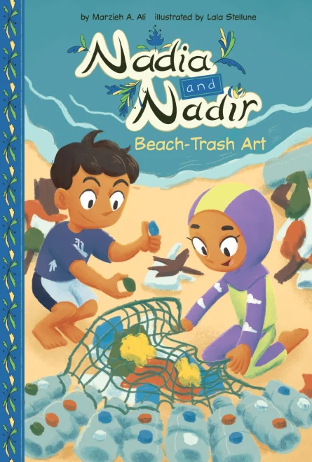 Beach-trash Art (Nadia & Nadir)