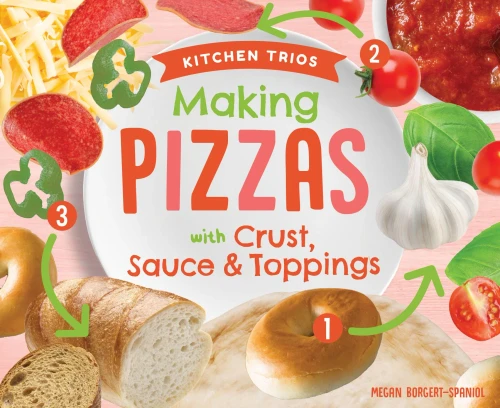 Making Pizzas With Crust, Sauce & Toppings (Kitchen Trios)