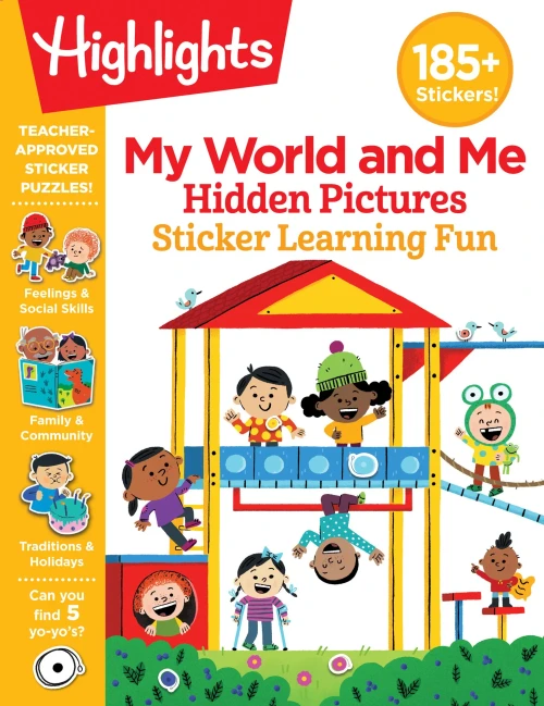 My World and Me Hidden Pictures Sticker Learning Fun (Highlights Hidden Pictures Sticker Learning)