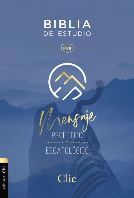 Reina Valera Revisada Biblia de Estudio del Mensaje Profético y Escatológico, Tapa Dura, Interior a Dos Colores (Spanish Edition)