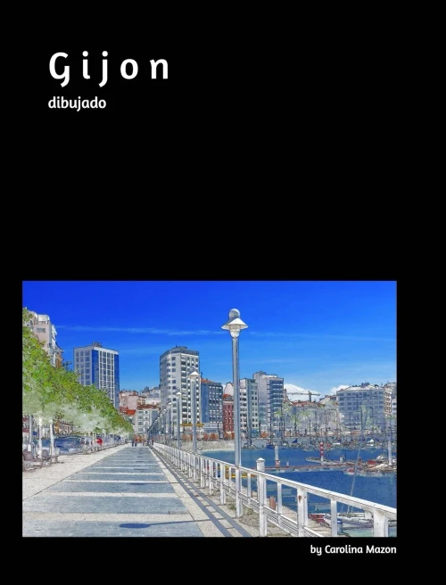 Gijon dibujado 20x25 - Hardcover