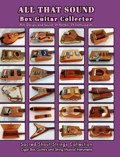 ALL THAT SOUND. Box Guitar Collector. - Hardcover