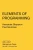 Elements Of Programming