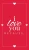I Love You Because: A Red Hardbound Fill in the Blank Book for Girlfriend, Boyfriend, Husband, or Wife - Anniversary, Engagement, Wedding, Valentine's Day, Personalized Gift for Couples (Gift Books)