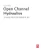 Open Channel Hydraulics