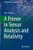A Primer In Tensor Analysis And Relativity (Undergraduate Lecture Notes In Physics)