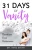 31 Days of Vanity: Devotions from Ecclesiastes