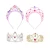 Melissa & Doug Dress-Up Tiaras for Costume Role Play (4 pcs)