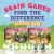 Brain Games Find The Difference Activity Book