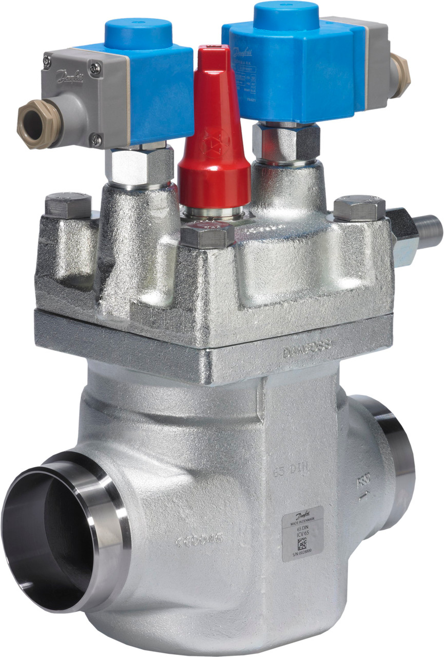Nao② 027H6040 Danfoss 2-step solenoid valve, ICLX 65 - Danfoss - Vacon