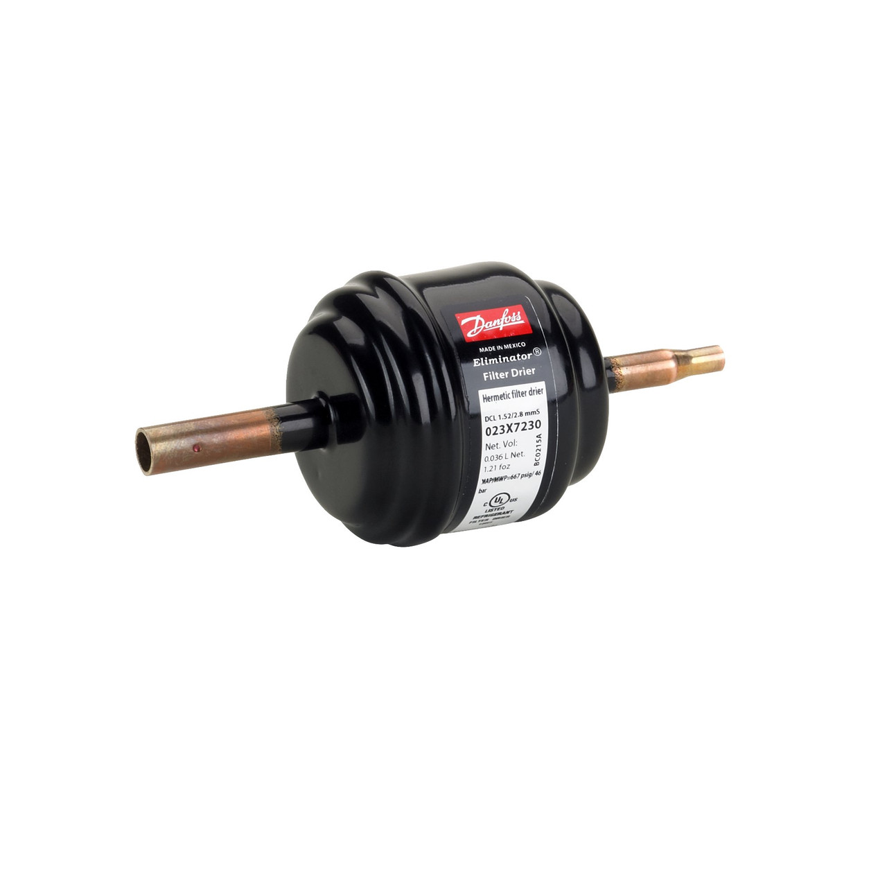 023Z5029 Danfoss Hermetic filter drier, DCL - Danfoss - Vacon AC