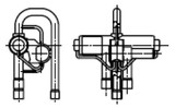 061L1144 Danfoss 4-way reversing valve, STF - automation24h