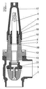 148B5706 Danfoss Hand operated regulating valve, REG-SB 50 - automation24h