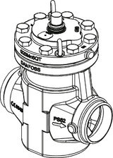 027H7131 Danfoss Motor operated valve, ICM 100 - automation24h