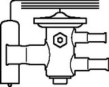 068U1716 Danfoss Thermostatic expansion valve, TUBE - automation24h