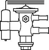 068U2211 Danfoss Thermostatic expansion valve, TUAE - automation24h