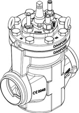 027H7148 Danfoss 2-step solenoid valve, ICLX 100 - automation24h