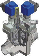 027H7303 Danfoss Pilot operated servo valve, ICSH-80 - automation24h
