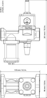 027L4517 Danfoss Valve station, ICF 15 EVRAT - automation24h