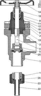 148B5224 Danfoss Shut-off valve, SVA-S 15 - automation24h