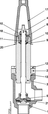 148B6563 Danfoss Shut-off valve, SVA-L SS 40 - automation24h