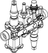 027L3323 Danfoss Valve station, ICF 20-6-5HMA - automation24h