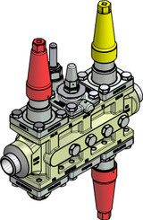 027L4012 Danfoss Valve station, ICF 25-6-1RB - automation24h