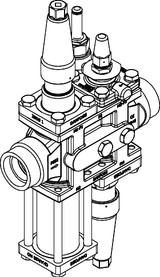 027L4091 Danfoss Valve station, ICF 25-4-10RB - automation24h