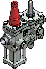 027L4520 Danfoss Valve station, ICF 15-4-8 - automation24h