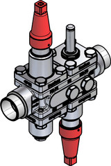 027L4708 Danfoss Valve station, ICF SS 20-4-9 - automation24h