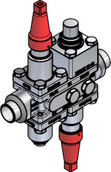 027L4711 Danfoss Valve station, ICF SS 20-4-14MB - automation24h