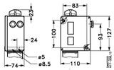 017-140866 Danfoss Pressure switch, RT5 - Invertwell - Convertwell Oy Ab