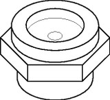 014L1154 Danfoss Sight glass socket, SGP 24 RI - automation24h
