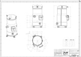 120H0014 Danfoss Scroll compressor, SH120A4ALC - automation24h